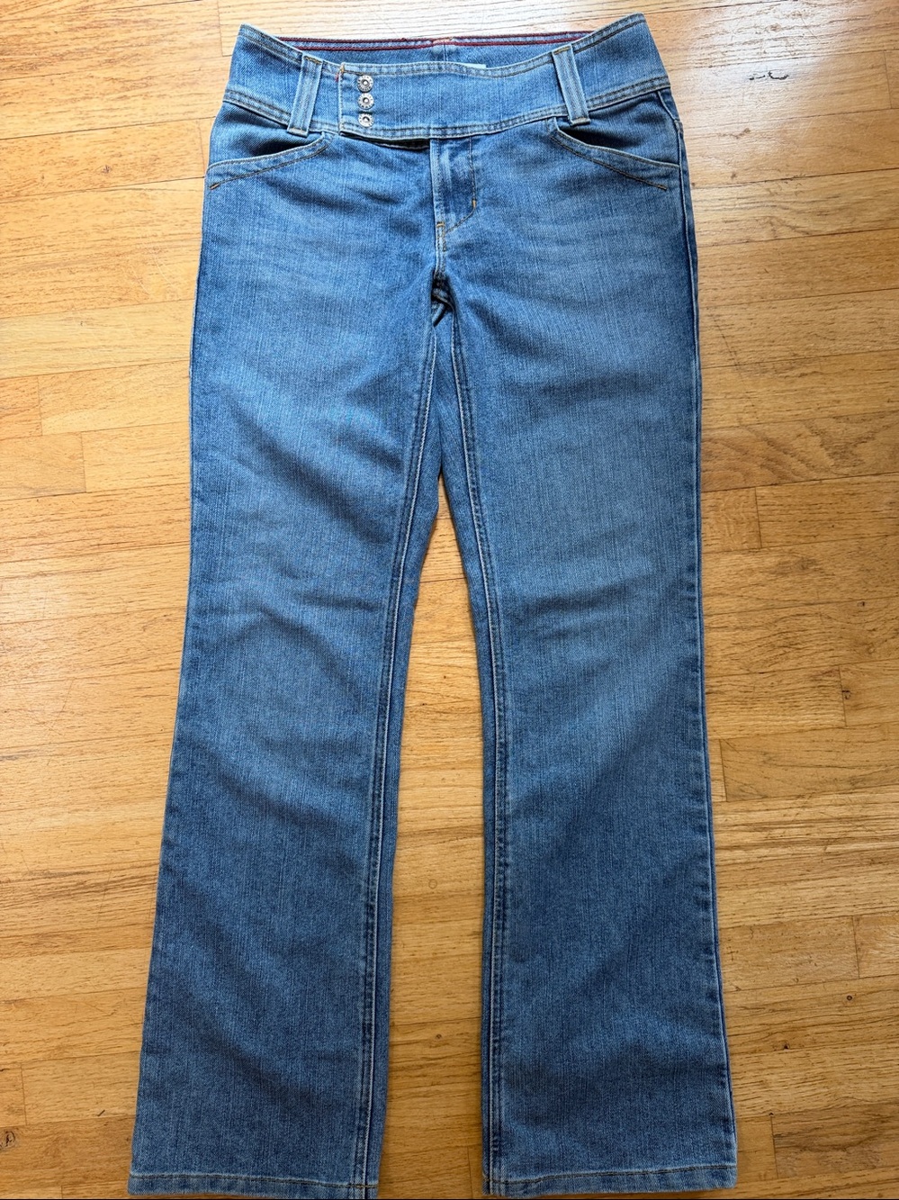 Tommy Hilfiger Medium Blue Hipster Boot Jeans